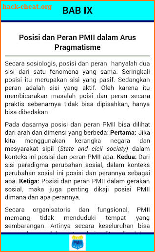 Sejarah PMII screenshot