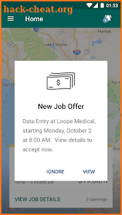 Select Staffing screenshot