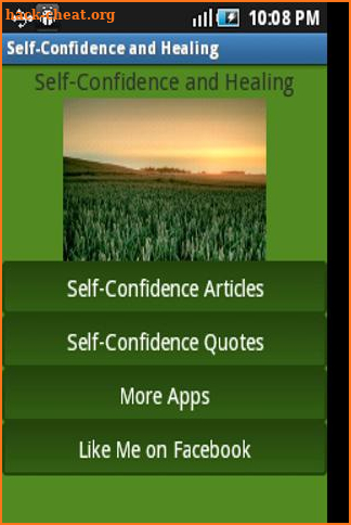 Self Confidence and Healing screenshot