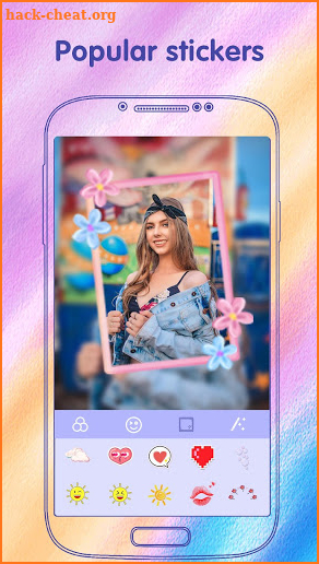 Selfie Cam PIP – photo to GIF, photo editor screenshot