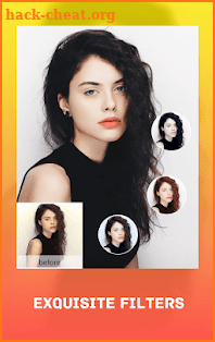 Selfie Camera: Filters & Stickers Photo Editor screenshot