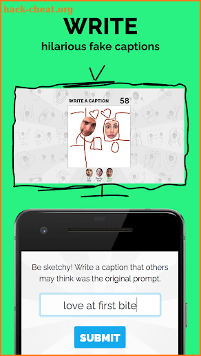 Selfie Games: Group TV Party Game (draw and guess) screenshot