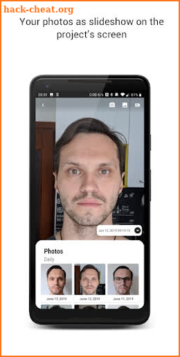 Selfie Time Lapse video stories screenshot