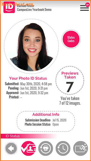 SelfieID ID & Yearbook Photo Tools screenshot