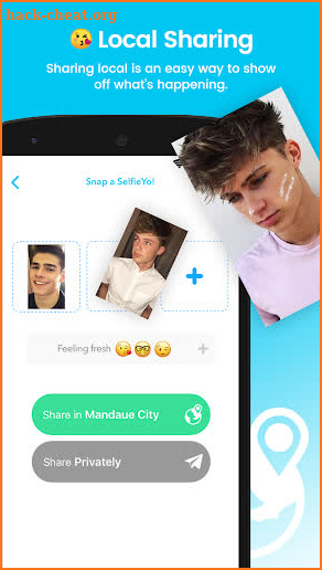 SelfieYo Chat screenshot