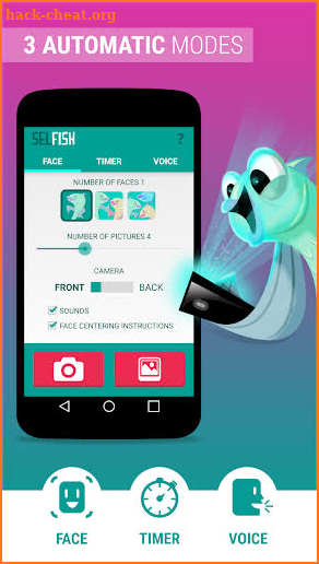 Selfish - Selfie Camera screenshot