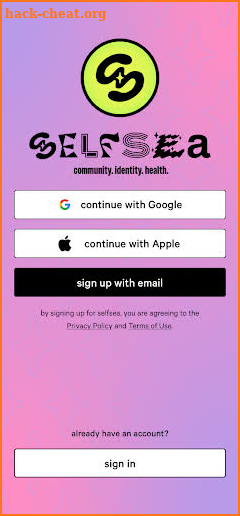 selfsea screenshot