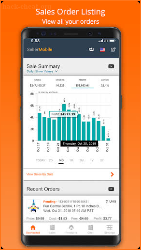 SellerMobile for Marketplace Seller screenshot