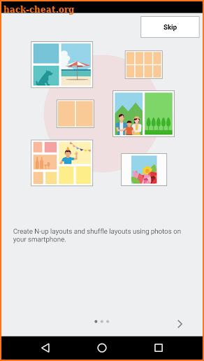 SELPHY Photo Layout screenshot