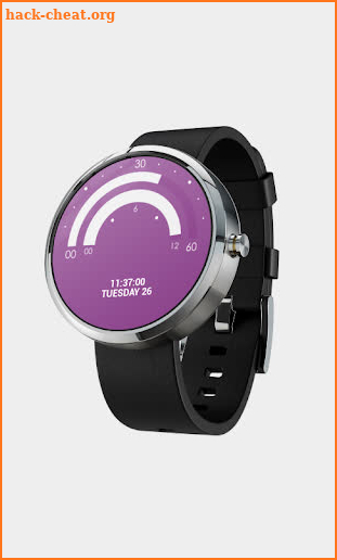 Semicircle Watch Face screenshot