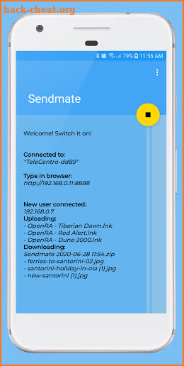 Sendmate  [share files using wifi] screenshot