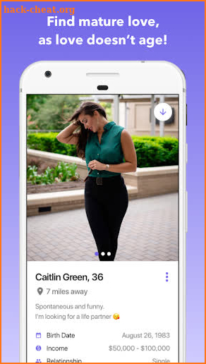Senior Dating: Date mature singles screenshot