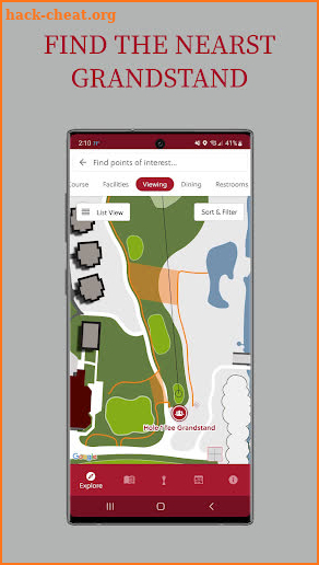 Senior PGA On-Site Guide screenshot