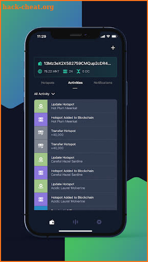 SenseCAP Hotspot screenshot