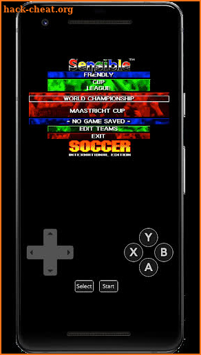 Sensible Soccer SMD screenshot