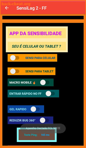 SensiLag 2 FF - Ultra Sensi & Ant Travamento max screenshot