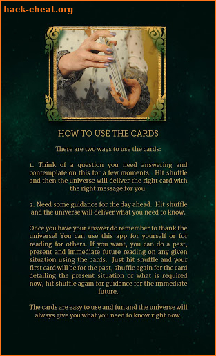 Sensitive Soul Wisdom Oracle Cards screenshot