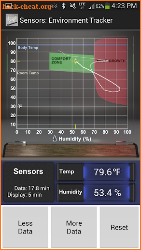 Sensors: Temp and Humidity screenshot