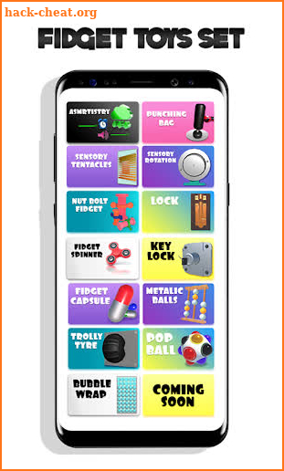 Sensory Fidget Toys Game! Antistress & Antianxiety screenshot