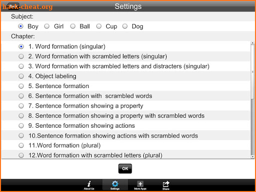 Sentence Maker screenshot