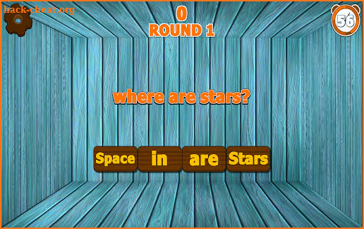 Sentence Scramble Phonics Game - Full Version screenshot