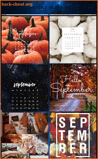 september wallpaper screenshot