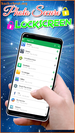 Serect Applock - Photo Secure LockScreen screenshot