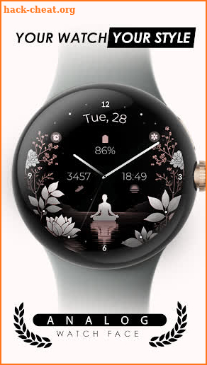 Serene Zen Watch Face screenshot