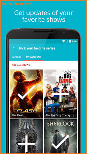 Series Addict Pro - TV Guide screenshot