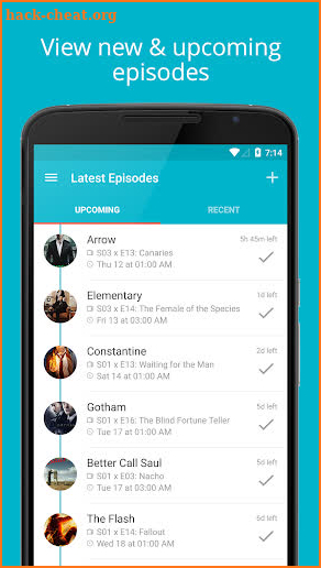 Series Addict Pro - TV Guide screenshot