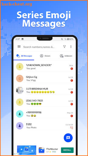 Series Emoji Messages screenshot