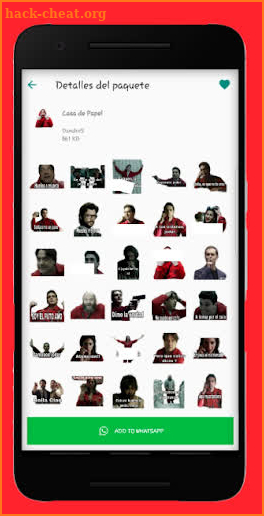 Series Stickers for WhatsApp screenshot