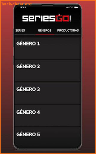 SeriesGO! screenshot