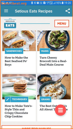 Serious Eats screenshot