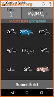 Serious Solids Chemistry Game screenshot