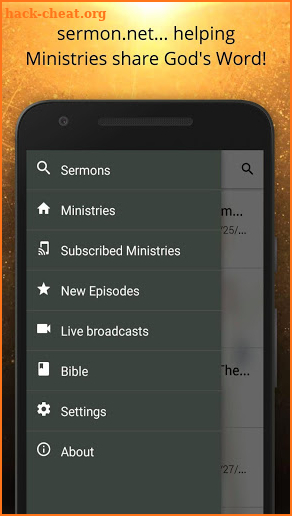 sermon.net screenshot