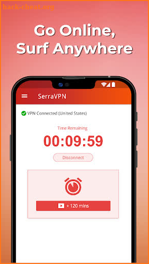 Serra VPN screenshot