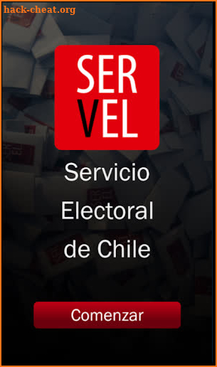 Servel Chile screenshot