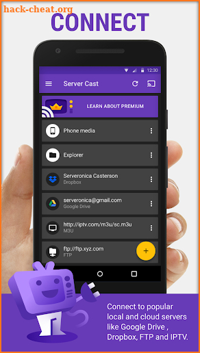 Server Cast | Videos to Chromecast/DLNA/Roku/+ screenshot