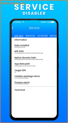 Service Disabler - Package Disabler screenshot