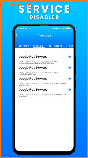 Service Disabler - Package Disabler screenshot