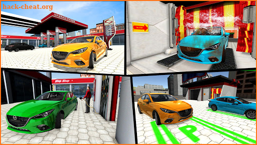 Service Station Car Parking: Gas Station Driving screenshot