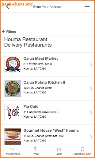 Serving Houma screenshot