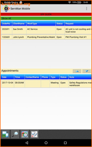 ServMan for Android screenshot