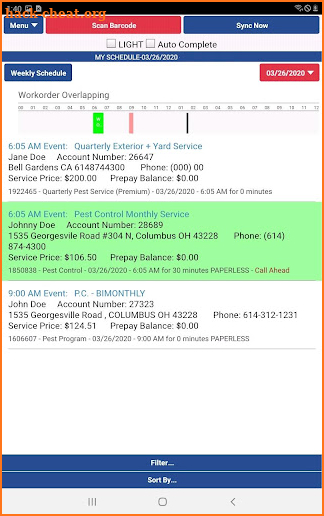 ServSuite Mobile screenshot