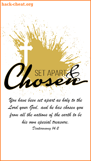 Set Apart and Chosen screenshot