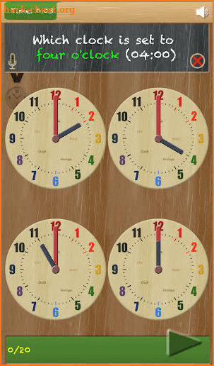 Set The Clock - Telling time screenshot