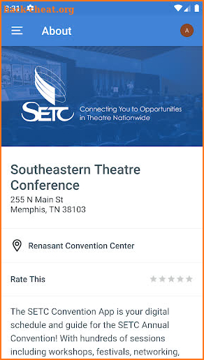 SETC Convention App screenshot