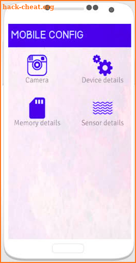 Settings Mobile Config 2021 screenshot