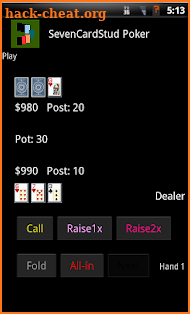 Seven Card Stud screenshot